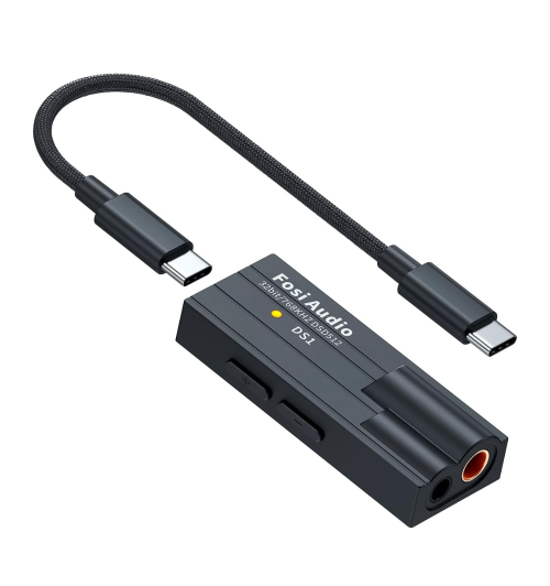 Fosi Audio DS1 – przenośny DAC/AMP z Hi-Res brzmieniem