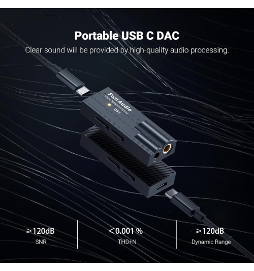 Fosi Audio DS1 – przenośny DAC/AMP z Hi-Res brzmieniem