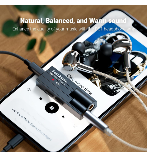 Fosi Audio DS1 – przenośny DAC/AMP z Hi-Res brzmieniem