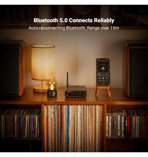 Fosi Audio BT30D Pro – Wzmacniacz 2.1 z Bluetooth 5.0 i mocnym basem