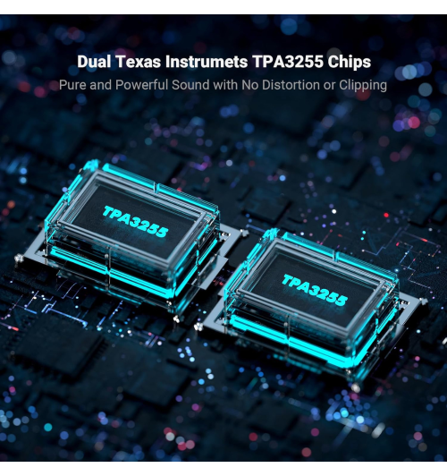 Fosi Audio BT30D Pro – Wzmacniacz 2.1 z Bluetooth 5.0 i mocnym basem