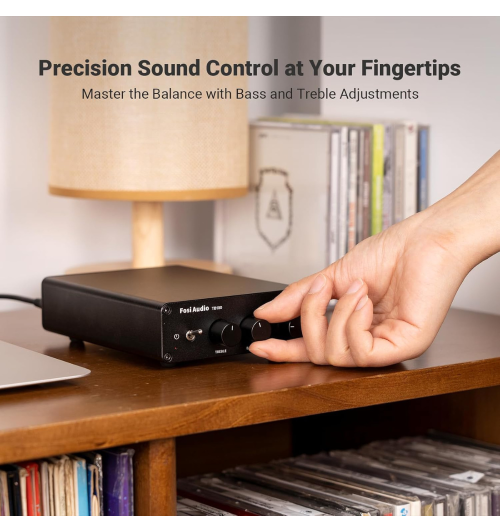 Fosi Audio TB10D – kompaktowy wzmacniacz 2×300 W o imponującej mocy