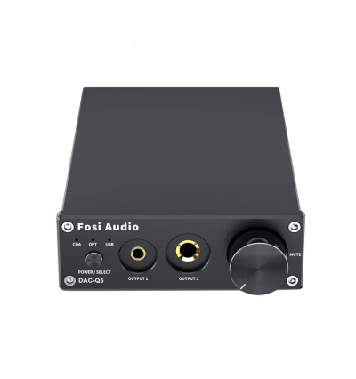 Fosi Audio Q5 DAC/AMP – kompaktowy wzmacniacz i przetwornik cyfrowo-analogowy