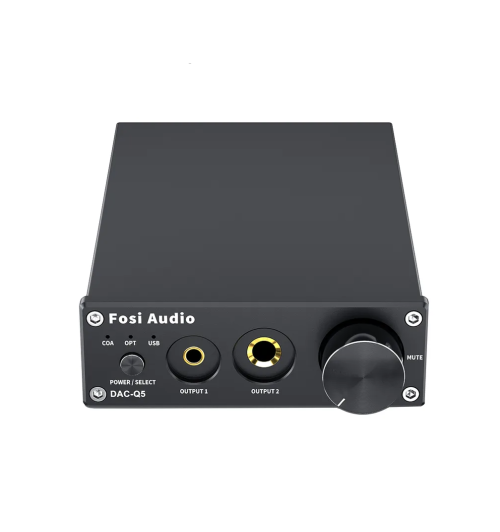 Fosi Audio Q5 DAC/AMP – kompaktowy wzmacniacz i przetwornik cyfrowo-analogowy
