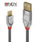 Lindy 36651 Kabel USB 2.0 A - micro USB B Cromo Line - 1m