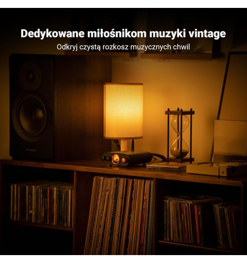 Fosi Audio MC101 – kompaktowy wzmacniacz stereo Bluetooth 5.3 z mocą 2×100W