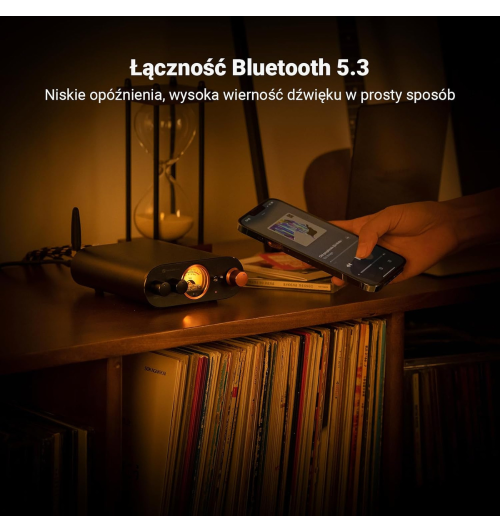 Fosi Audio MC101 – kompaktowy wzmacniacz stereo Bluetooth 5.3 z mocą 2×100W