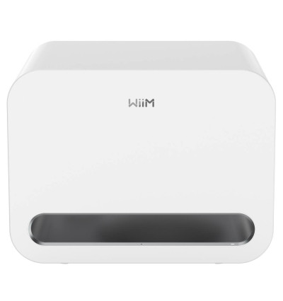 WiiM Sub Pro - Bezprzewodowy subwoofer aktywny 8" 250W z AI RoomFit, Wi-Fi 6 i Bluetooth 5.3