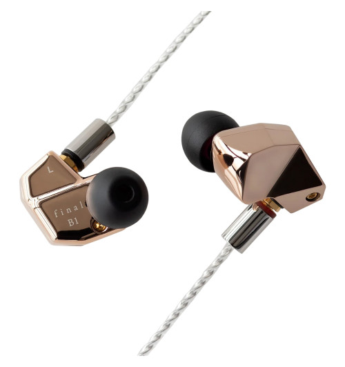 Final Audio B1 - Słuchawki dokanałowe IEM z wymiennym przewodem MMCX