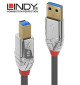 Kabel USB 3.1 A - B Cromo Line Lindy 36661 - 1m