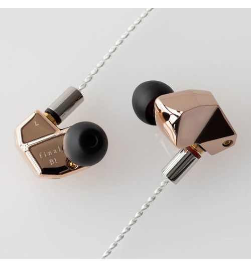 Final Audio B1 - Słuchawki dokanałowe IEM z wymiennym przewodem MMCX