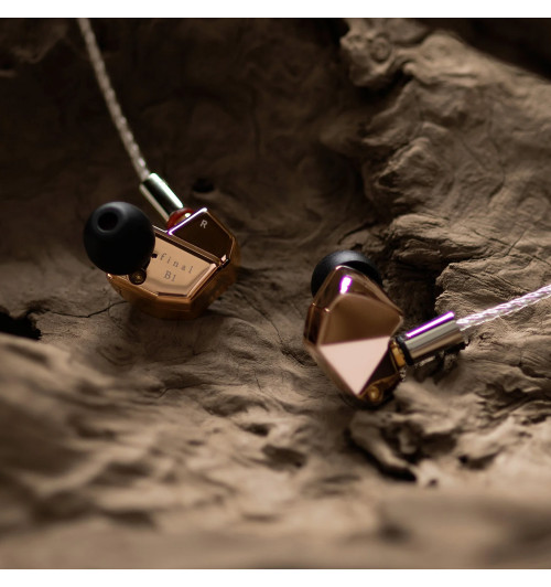 Final Audio B1 - Słuchawki dokanałowe IEM z wymiennym przewodem MMCX