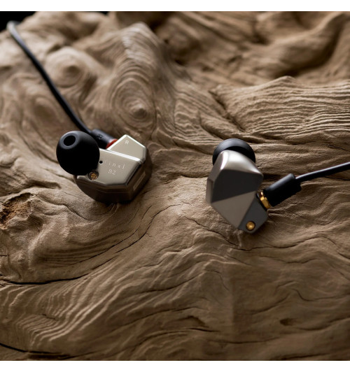 Final Audio B2 - Słuchawki dokanałowe IEM z wymiennym przewodem MMCX