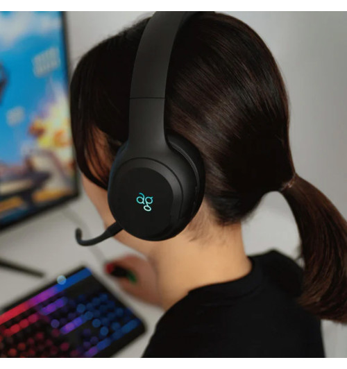 AG by Final Audio WHP02 for Gaming - Bezprzewodowe słuchawki nauszne dla graczy Bluetooth 5.0