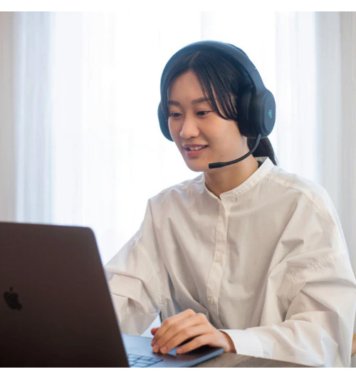 AG by Final Audio WHP02 for Gaming - Bezprzewodowe słuchawki nauszne dla graczy Bluetooth 5.0