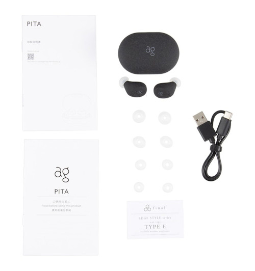 AG by Final Audio Pita - Bezprzewodowe słuchawki dokanałowe TWS Bluetooth 5.3