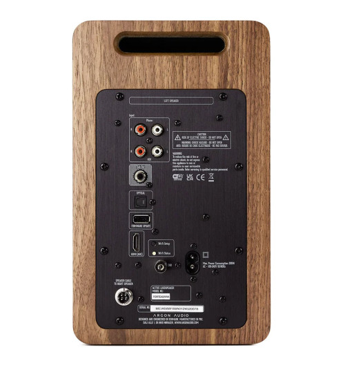Argon Audio Forte A5 WiFi - Aktywne kolumny podstawkowe z Bluetooth 4.2 i Wi-Fi