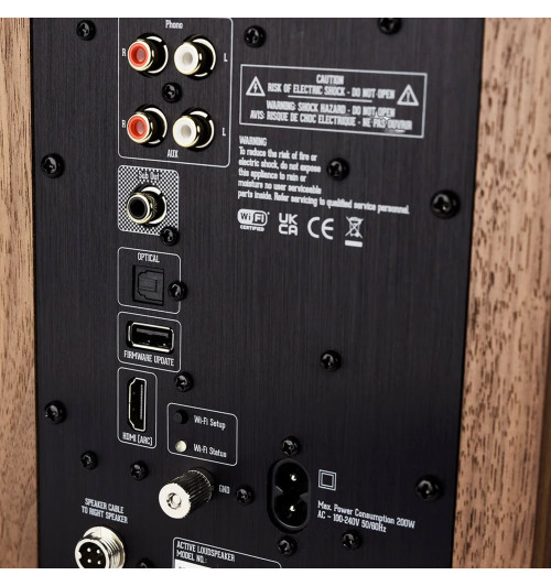 Argon Audio Forte A5 WiFi - Aktywne kolumny podstawkowe z Bluetooth 4.2 i Wi-Fi