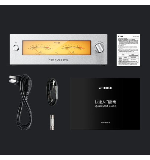 FiiO Warmer R2R - Przetwornik cyfrowo-analogowy DAC z buforem lampowym