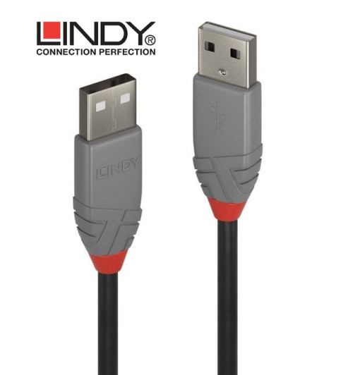 Lindy 36695 kabel USB 2.0 A – A Anthra Line - 5 m