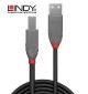 Lindy 36673 kabel USB 2.0 A – B Anthra Line  - 2 m
