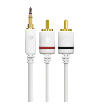 Argon Audio Essentials Classic Minijack - RCA - Kabel interkonekt audio stereo 3,5mm Jack do 2x RCA 10m