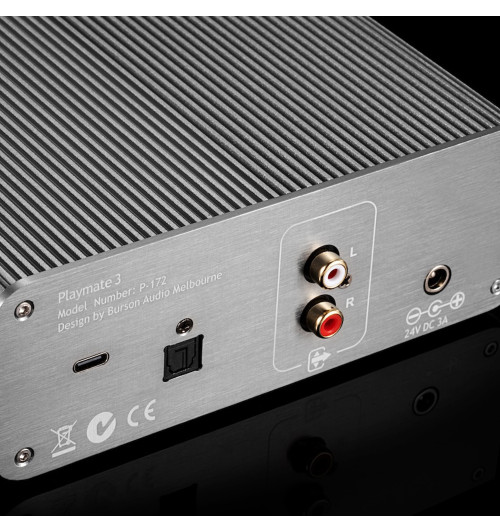Burson Audio Playmate 3 Deluxe - Przedwzmacniacz ze wzmacniaczem słuchawkowym i DAC