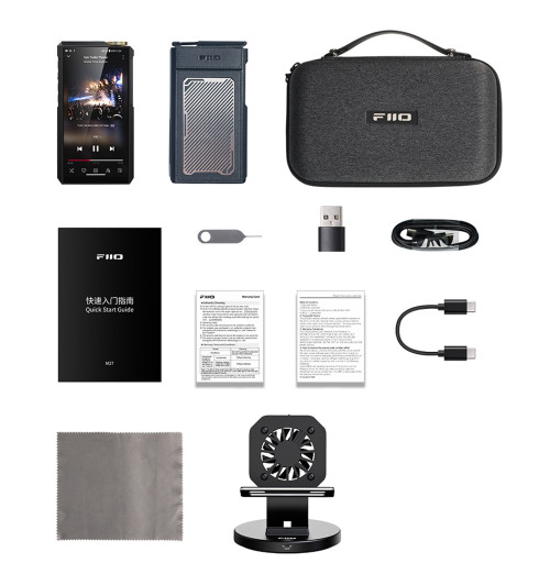 FiiO M27 - Przenośny odtwarzacz Hi-Fi audio DAP klasy referencyjnej z Bluetooth Hi-Res