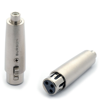 Burson Audio XLR-RCA - Adapter audio XLR do RCA (para)