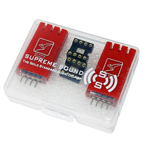 Burson Audio Supreme Sound V6 Vivid Single - Dyskretny pojedynczy wzmacniacz operacyjny Op-Amp (2 sztuki)