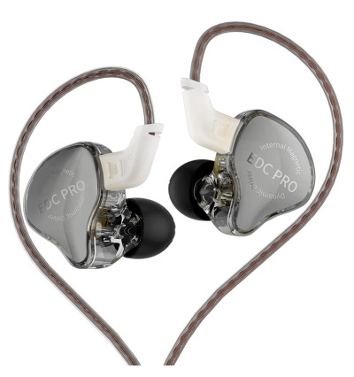 KZ EDC Pro - Profesjonalne słuchawki dokanałowe IEM