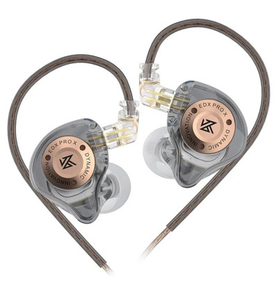 KZ EDX Pro X - Profesjonalne słuchawki dokanałowe IEM
