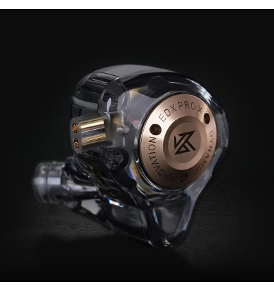 KZ EDX Pro X - Profesjonalne słuchawki dokanałowe IEM