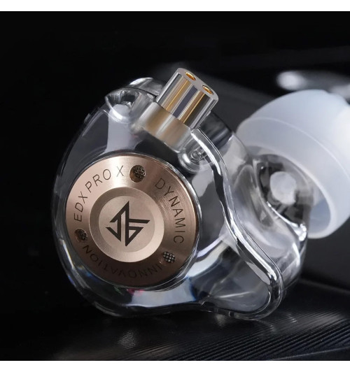 KZ EDX Pro X - Profesjonalne słuchawki dokanałowe IEM