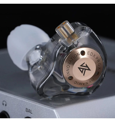 KZ EDX Pro X - Profesjonalne słuchawki dokanałowe IEM