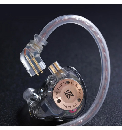 KZ EDX Pro X - Profesjonalne słuchawki dokanałowe IEM