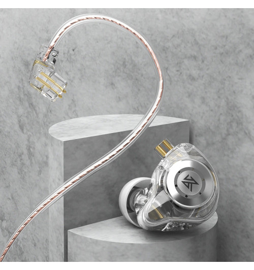 KZ EDX Pro - Słuchawki dokanałowe Hi-Fi / monitory douszne