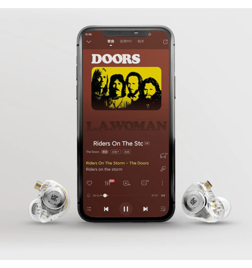 KZ EDX Pro - Słuchawki dokanałowe Hi-Fi / monitory douszne