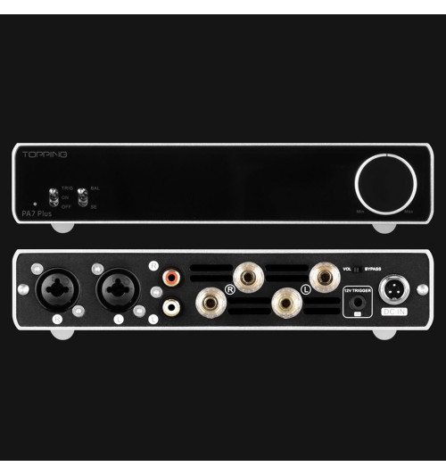 Topping PA7 Plus - Zbalansowany wzmacniacz zintegrowany stereo