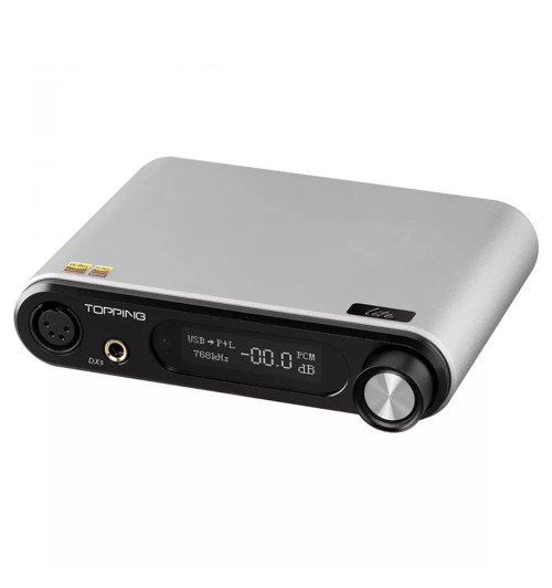 Topping DX5 Lite - Wzmacniacz słuchawkowy z przetwornikiem DAC i Bluetooth 5.0