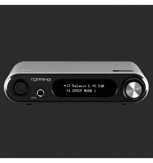 Topping DX5 Lite - Wzmacniacz słuchawkowy z przetwornikiem DAC i Bluetooth 5.0