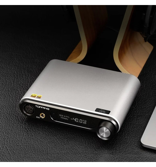 Topping DX5 Lite - Wzmacniacz słuchawkowy z przetwornikiem DAC i Bluetooth 5.0