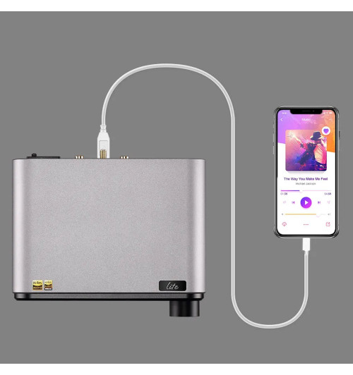 Topping DX5 Lite - Wzmacniacz słuchawkowy z przetwornikiem DAC i Bluetooth 5.0