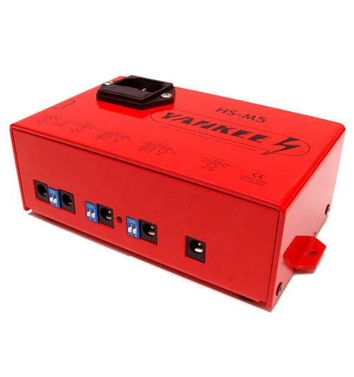 Yankee HS-M5 - Zasilacz do efektów gitarowych z 5 sekcjami 6V, 9V, 12V, 15V, 18V, 24V + USB