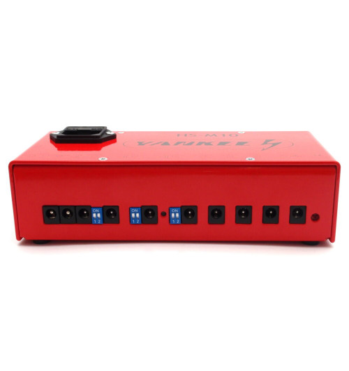 Yankee HS-M10 - Profesjonalny zasilacz do efektów gitarowych z 8 sekcjami, SAG + USB