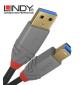 Lindy 36742 kabel USB 3.0 A – B Anthra Line  - 2 m