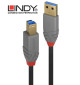 Lindy 36744 kabel USB 3.0 A – B Anthra Line  - 5 m