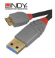 Lindy 36766 kabel USB 3.0 A – micro B Anthra Line  - 1 m