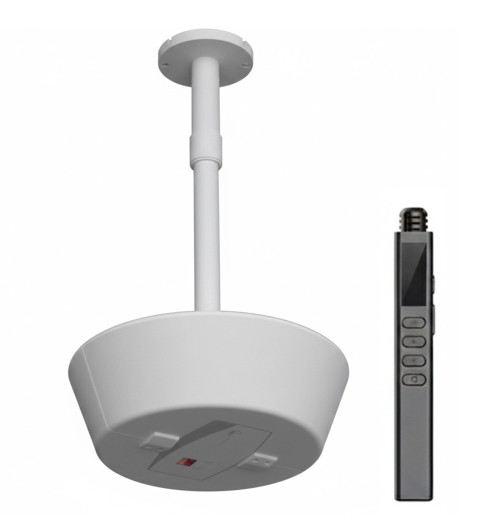 Tonsil PS410A - Wiszący aktywny głośnik sufitowy Bluetooth 360° iTeach 4x10W + mikrofon bezprzewodowy