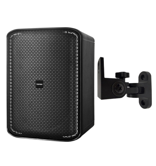 Tonsil ZP16DSP + uchwyt ścienny - Aktywny przenośny głośnik imprezowy z Bluetooth 5.3 RGB USB-C MIC